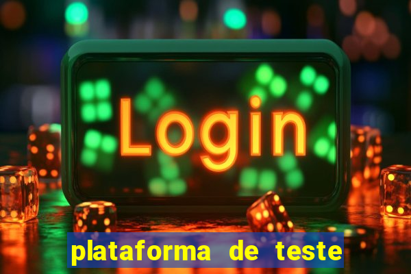 plataforma de teste pg demo